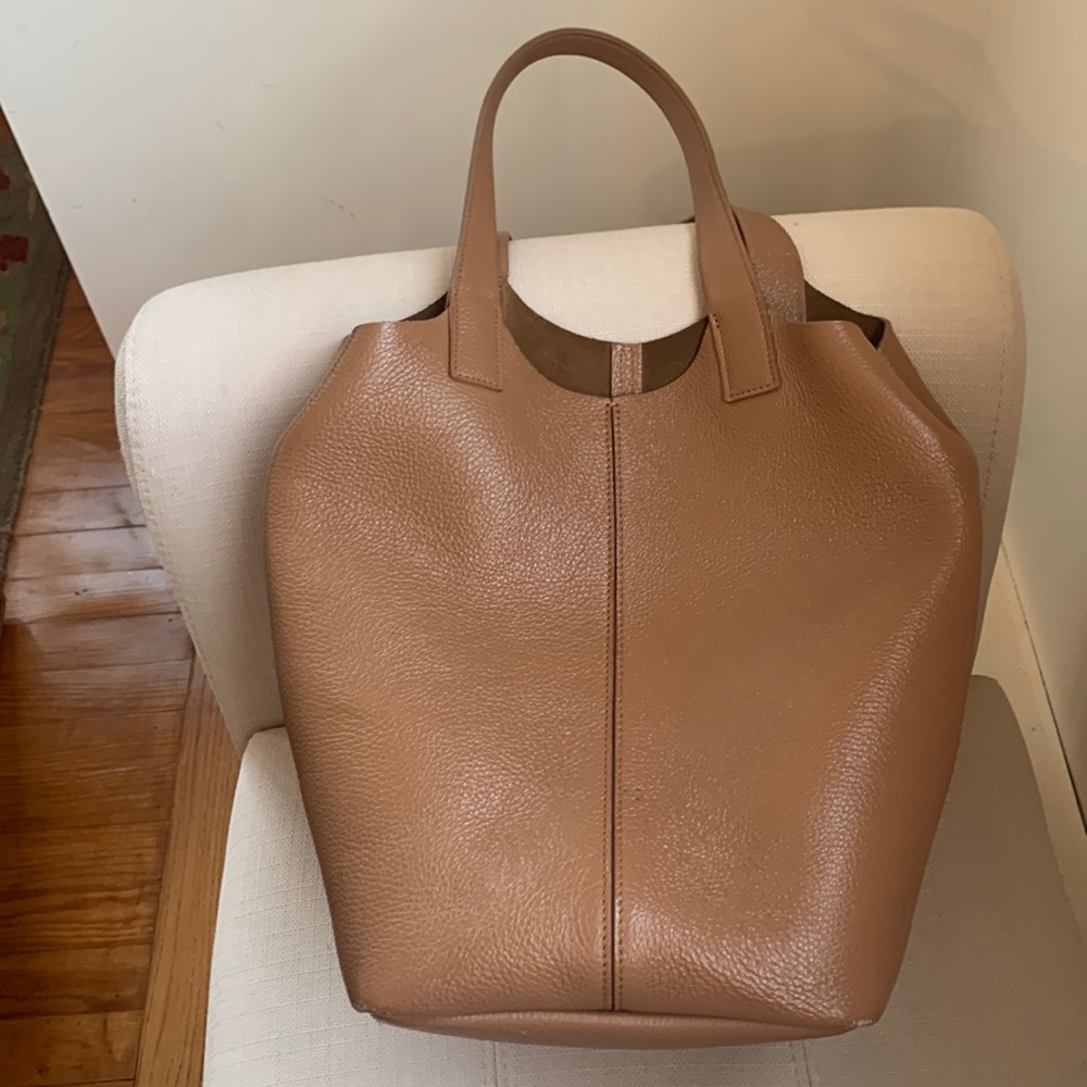 Genuine Leather Tote - Made in Italy